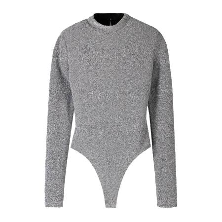 Bershka Bershka Shirt body zilver