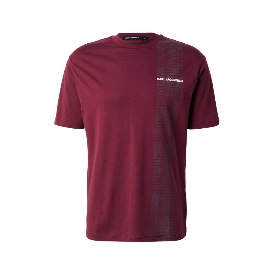 Karl Lagerfeld Karl Lagerfeld Shirt merlot / wit -
