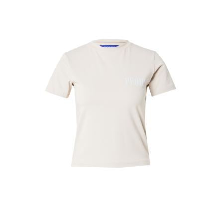 Pequs Pequs Shirt lichtbeige / wit