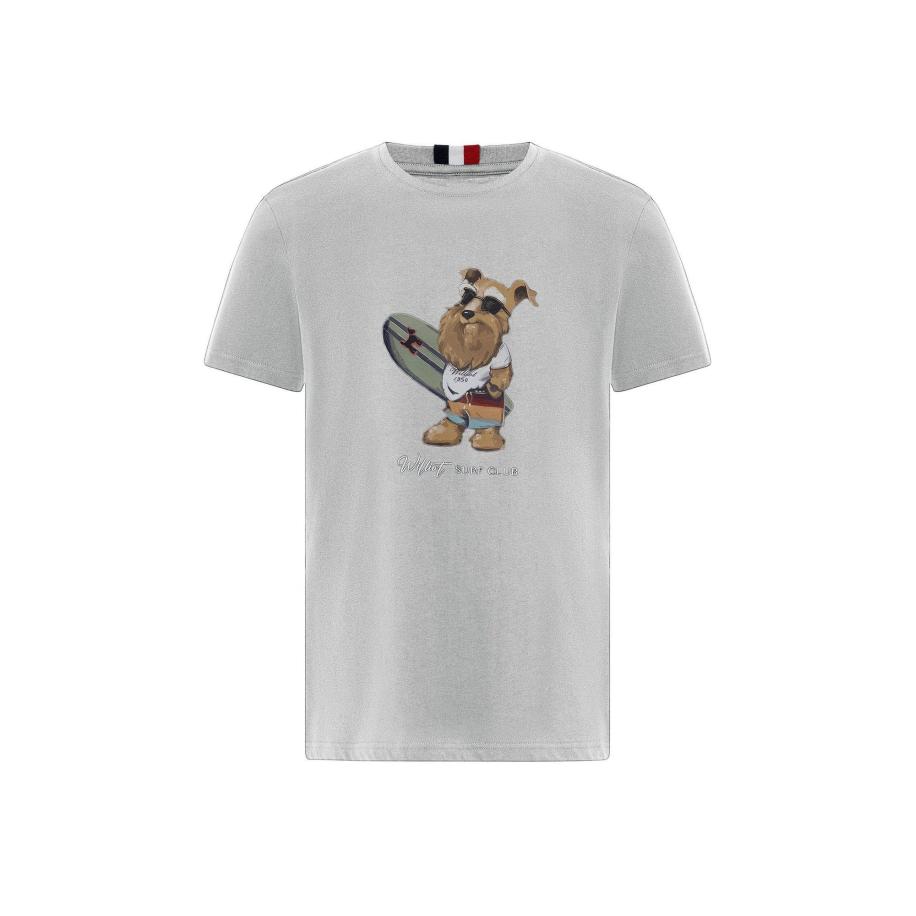 Williot Williot Shirt brokaat / grijs / donkergrijs / donkerrood -