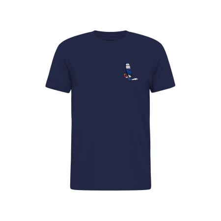 WESTMARK LONDON WESTMARK LONDON Shirt Embroidery marine / wit