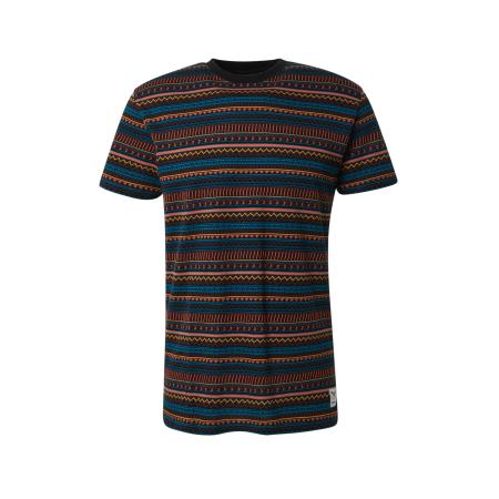 Iriedaily Iriedaily Shirt Chop Chop blauw / oranje / zwart