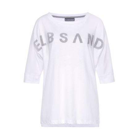 Elbsand Elbsand Shirt grijs gemêleerd / wit