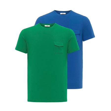 Daniel Hills Daniel Hills Shirt blauw / groen