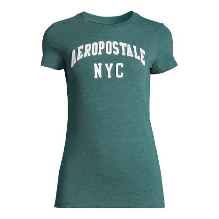 Aeropostale AÉROPOSTALE Shirt smaragd / wit