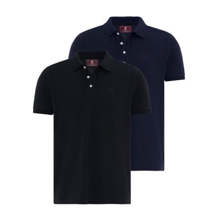Williot Williot Shirt navy / zwart