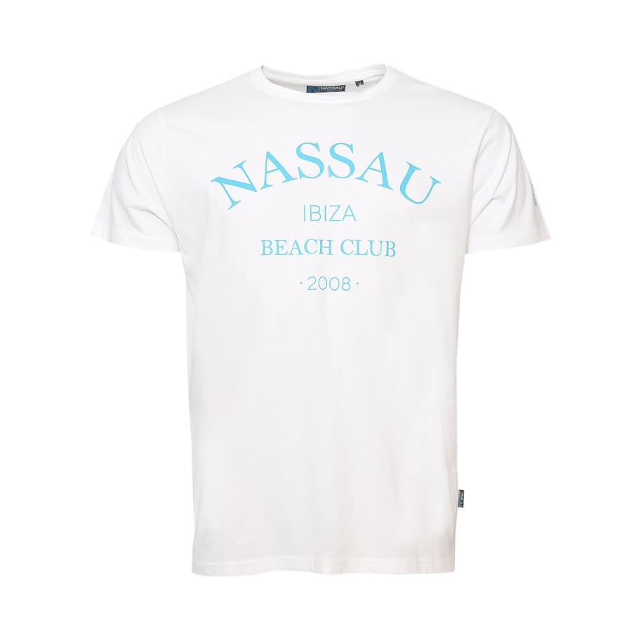 NASSAU Beach Club NASSAU Beach Club Shirt blauw / offwhite -