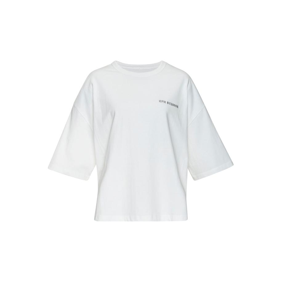 Copenhagen Studios Copenhagen Studios Oversized shirt wit -