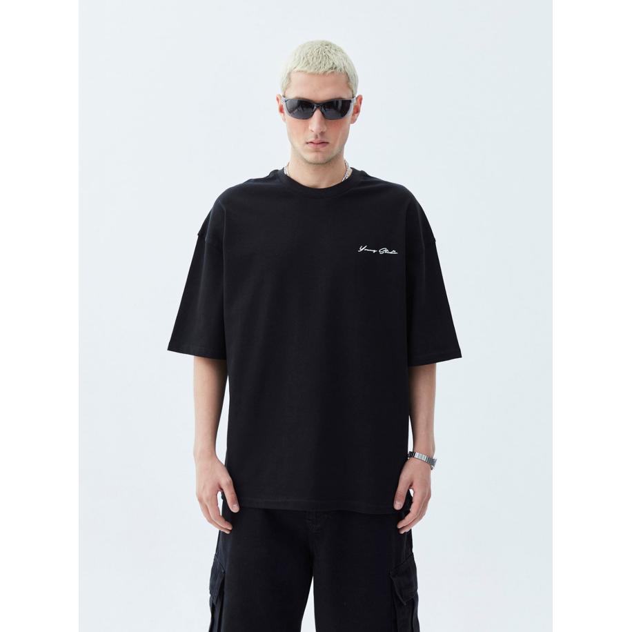 VAMOS CLO Shirt zwart / wit Zwart