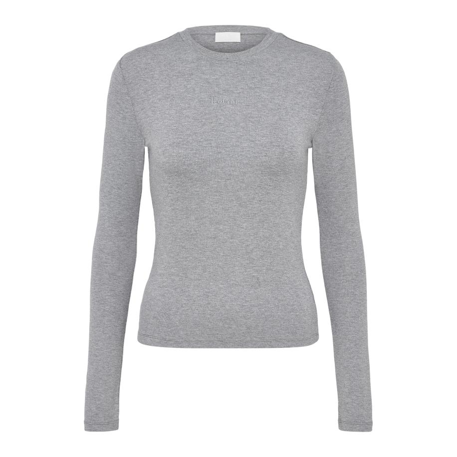 LeGer By Lena Gercke LeGer by Lena Gercke Shirt Vianne grijs gemêleerd -