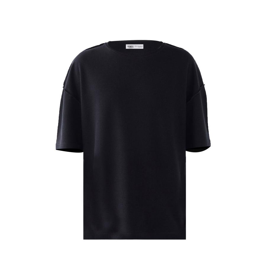 VAMOS CLO Shirt blauw / royal blue/koningsblauw / zwart Zwart