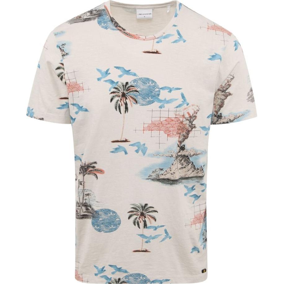 No Excess T-Shirt Print Ecru Bruin