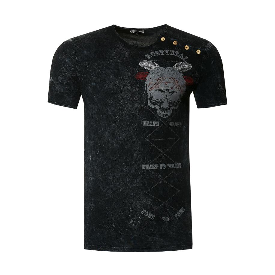 Rusty Neal Rusty Neal Shirt zwart -