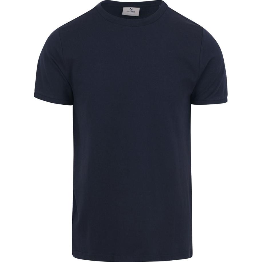 Suitable T-shirt Ono Navy Blauw