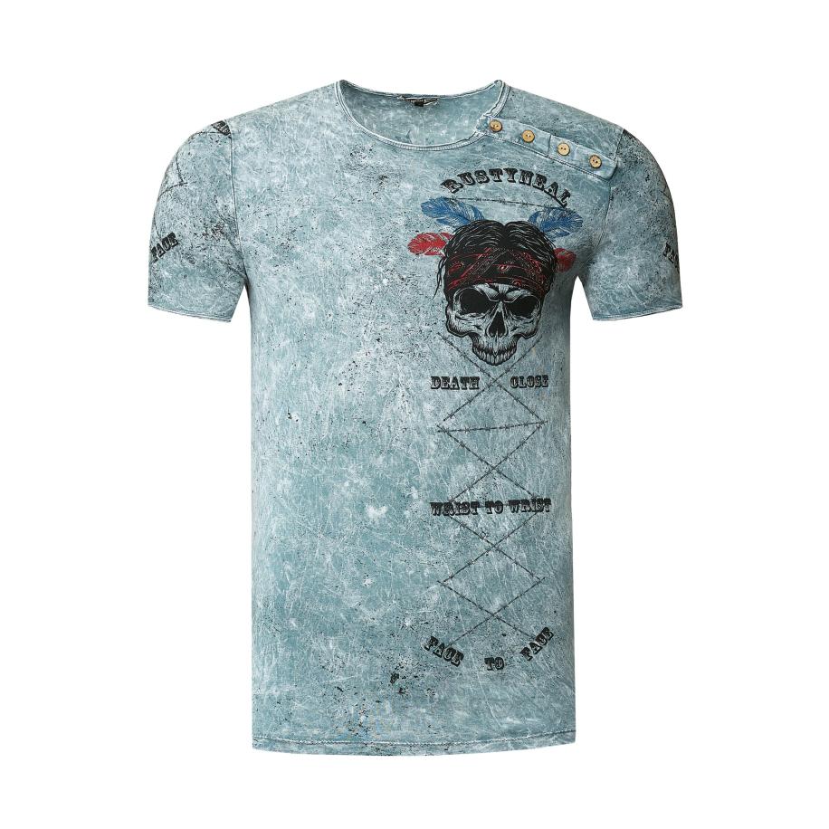 Rusty Neal Rusty Neal Shirt grijs -