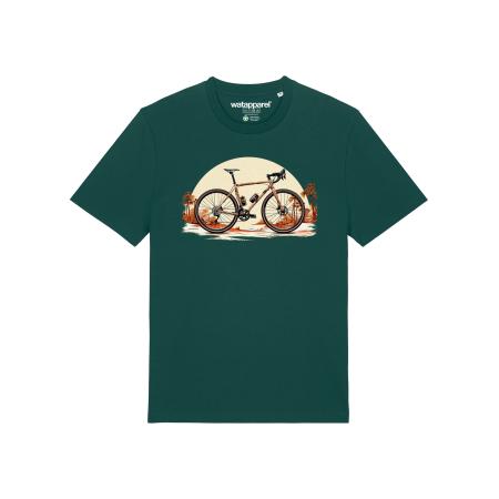 Watapparel Watapparel Shirt Gravelbike ivoor / karamel / brokaat / smaragd