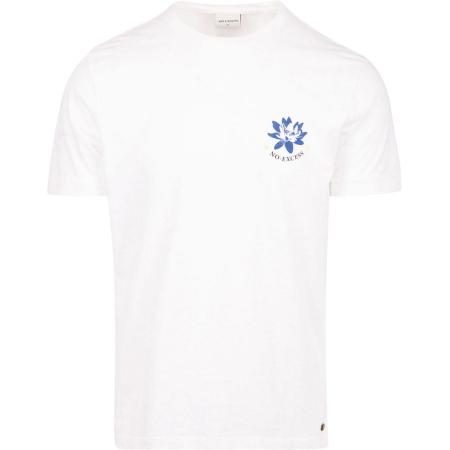 No Excess T-Shirt Backprint Wit