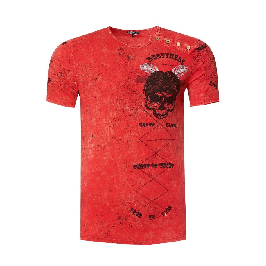 Rusty Neal Rusty Neal Shirt rood -