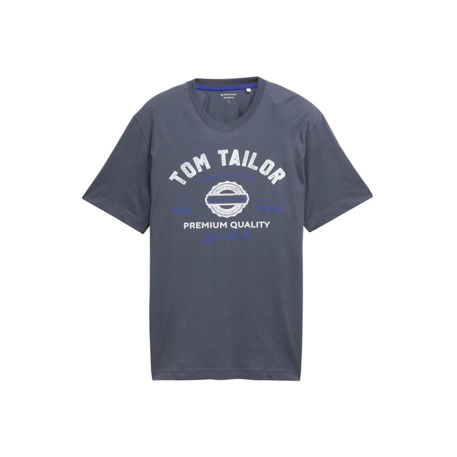 Tom Tailor TOM TAILOR Shirt blauw / grafiet / wit -
