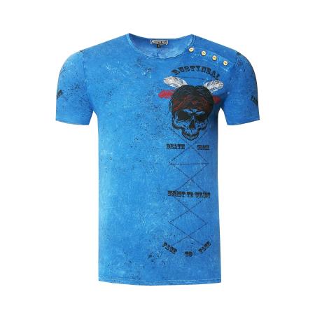 Rusty Neal Rusty Neal Shirt blauw