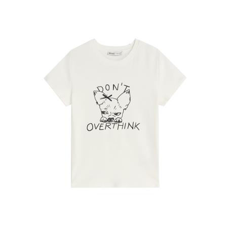 Bershka Bershka Shirt zwart / offwhite