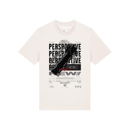 Watapparel Watapparel Shirt New Perspective donkergrijs / zwart / wit