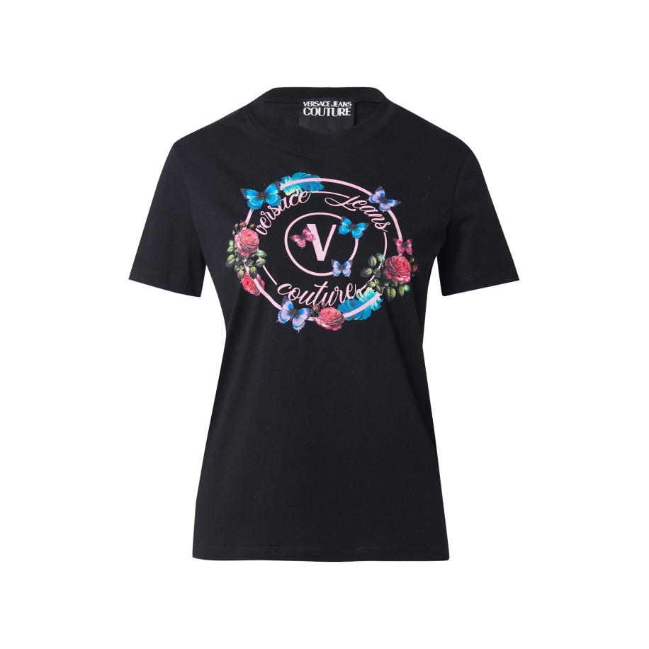 Versace Versace Jeans Couture Shirt royal blue/koningsblauw / spar / rosa / zwart -