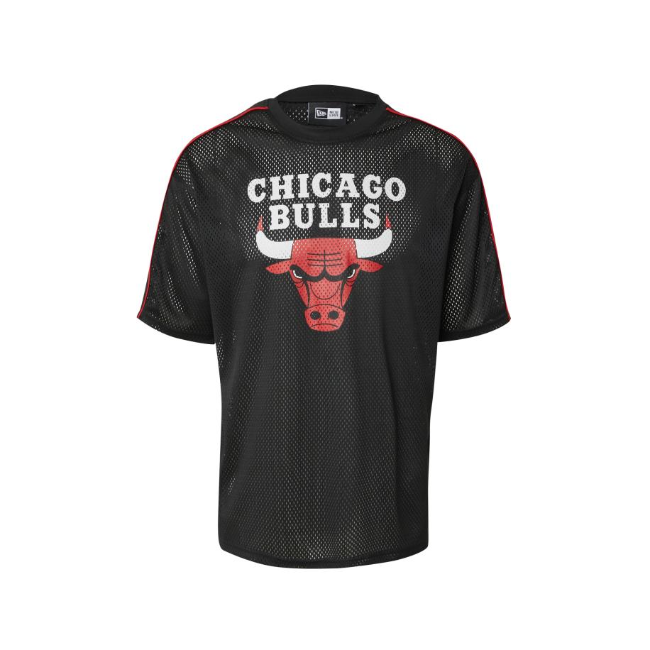 New Era NEW ERA Shirt cranberry / zwart / wit -