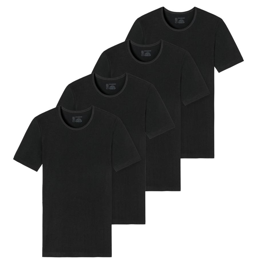 Schiesser SCHIESSER Shirt zwart -
