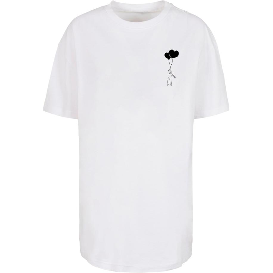 Merchcode Merchcode Shirt Love In The Air zwart / wit -