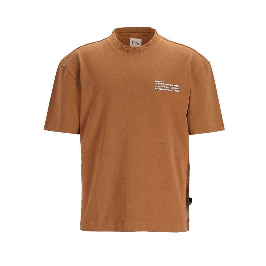 Chasin' CHASIN Shirt Xpose lichtbruin / wit -