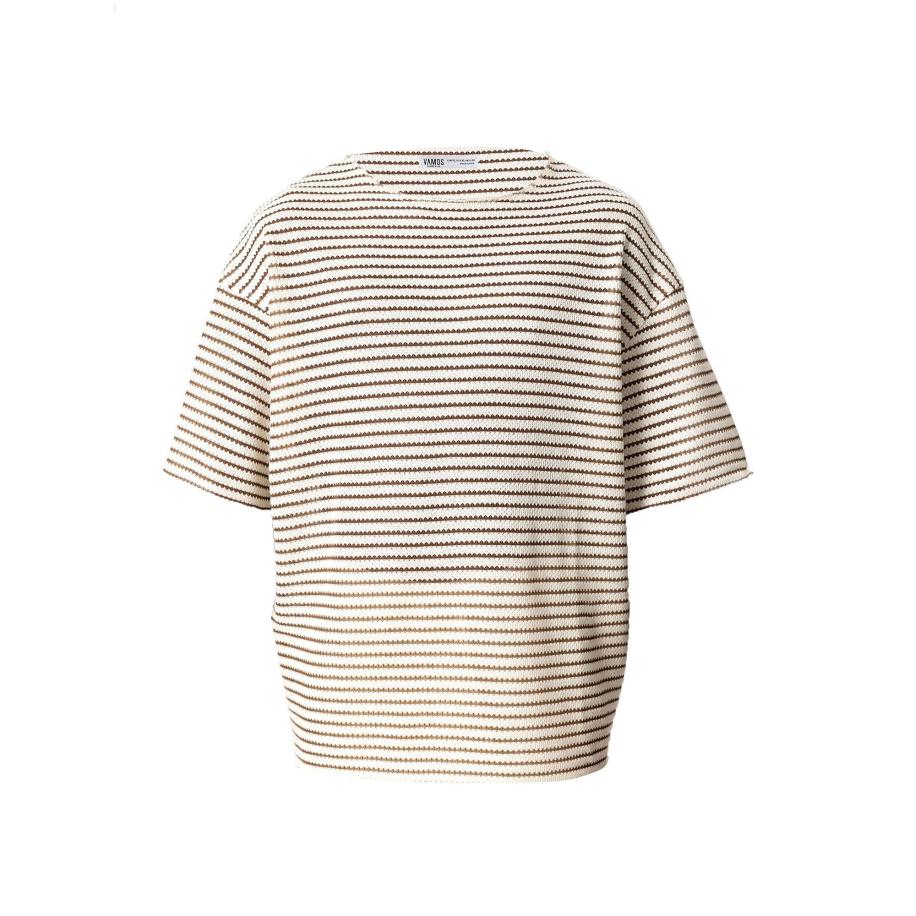 VAMOS CLO VAMOS CLO Shirt beige / bruin -