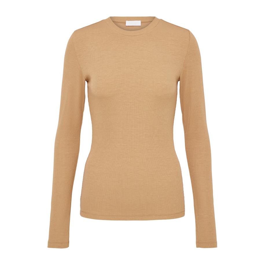 LeGer By Lena Gercke LeGer by Lena Gercke Shirt Cinzia beige gemêleerd -