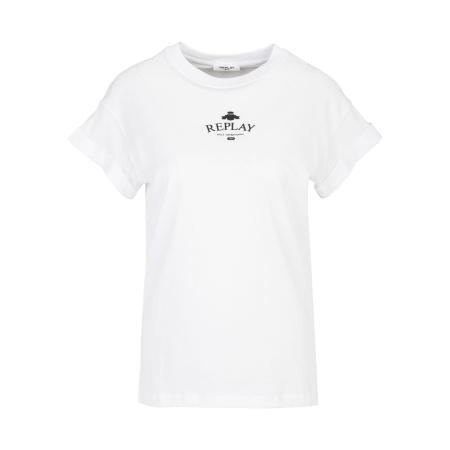 Replay REPLAY Shirt zwart / wit