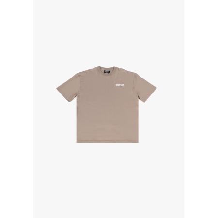 Dropsize Dropsize Shirt taupe / wit