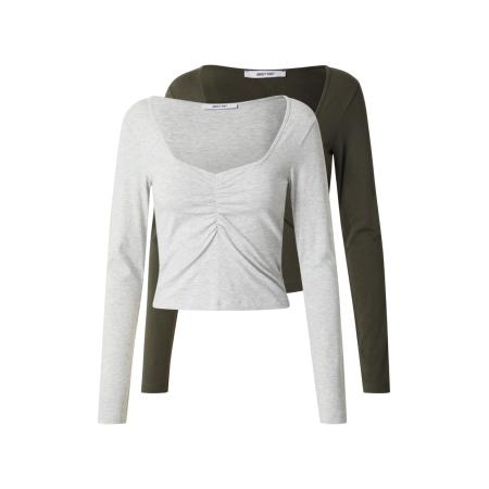 ABOUT YOU ABOUT YOU Shirt Gwen grijs gemêleerd / kaki
