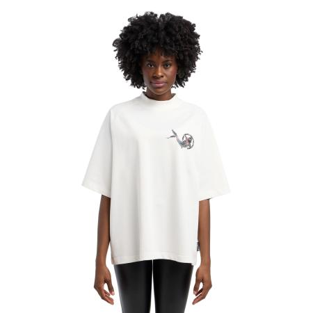 carlo colucci Carlo Colucci Shirt Dorigoni antraciet / zalm roze / wit