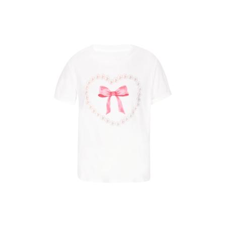 NALLY NALLY Shirt Fashion Look taupe / pink / pastelroze / wit