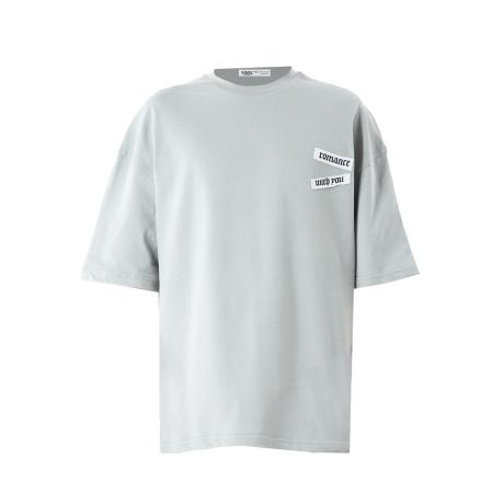 VAMOS CLO Shirt grijs / gemengde kleuren / wit