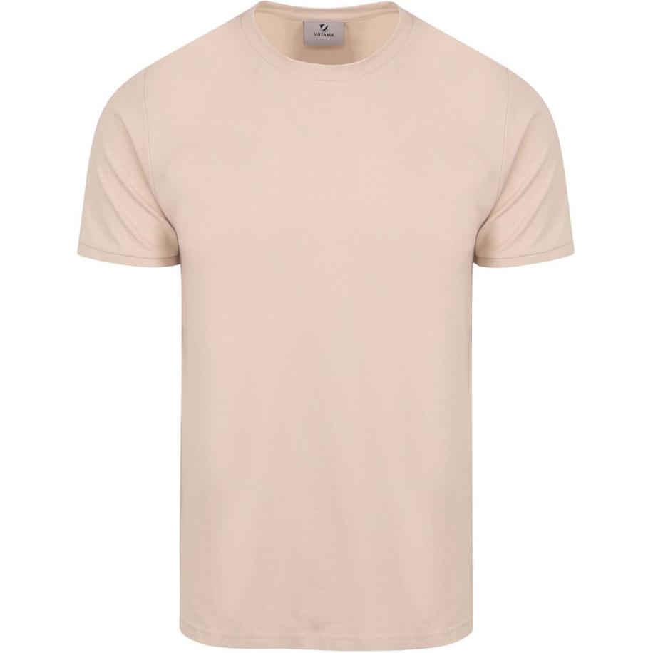 Suitable T-shirt Ono Beige Bruin