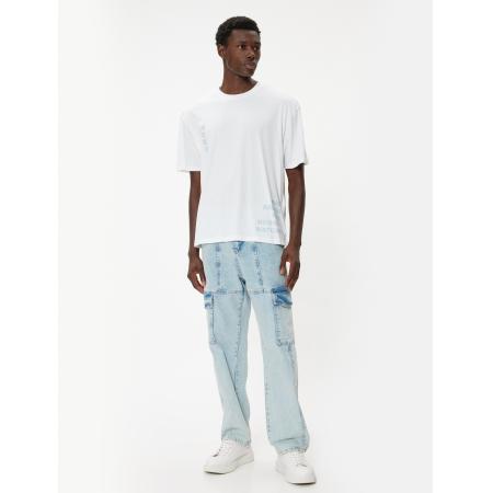 Koton Koton Shirt lichtblauw / wit