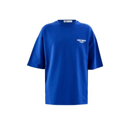 VAMOS CLO Shirt blauw / wit