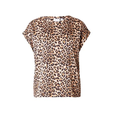 Vila VILA Blouse VIEllette karamel / lichtbruin / zwart