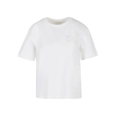 Miss Tee Shirt Shake Sip Smile lila / wit