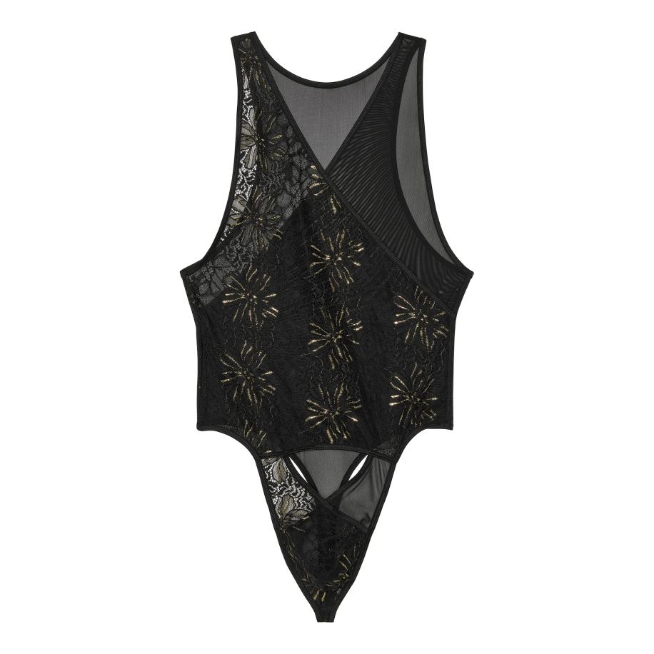 WOH WOH Onderhemd Pure Seduction zwart -