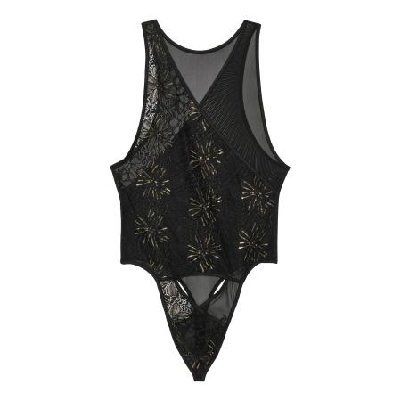 WOH WOH Onderhemd Pure Seduction zwart