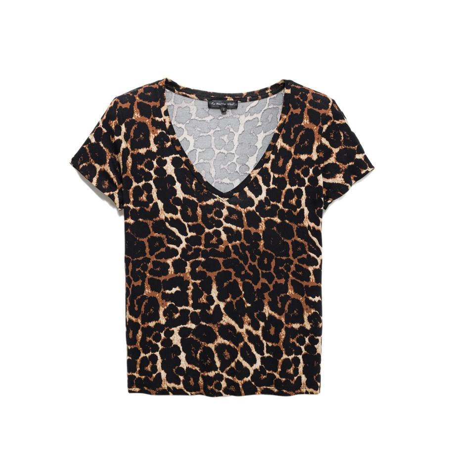 No Matter What No Matter What Shirt ecru / bruin / zwart -