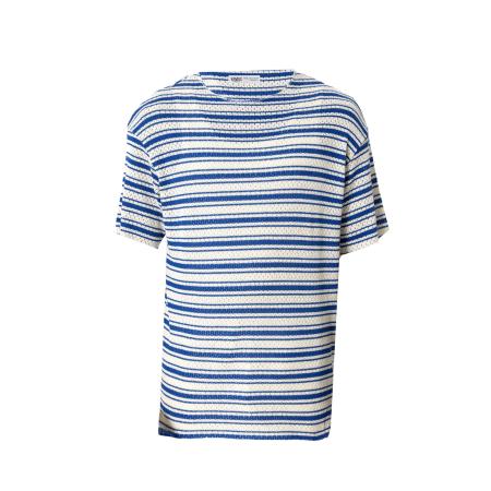 VAMOS CLO Shirt blauw / wit