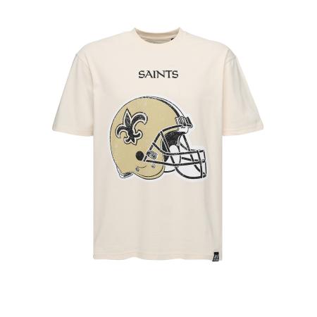 Recovered Recovered Shirt NFL Saints Helmet Relaxed beige