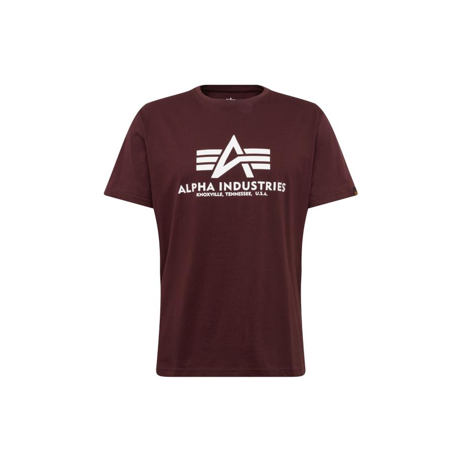 Alpha Industries ALPHA INDUSTRIES Shirt wijnrood / wit -